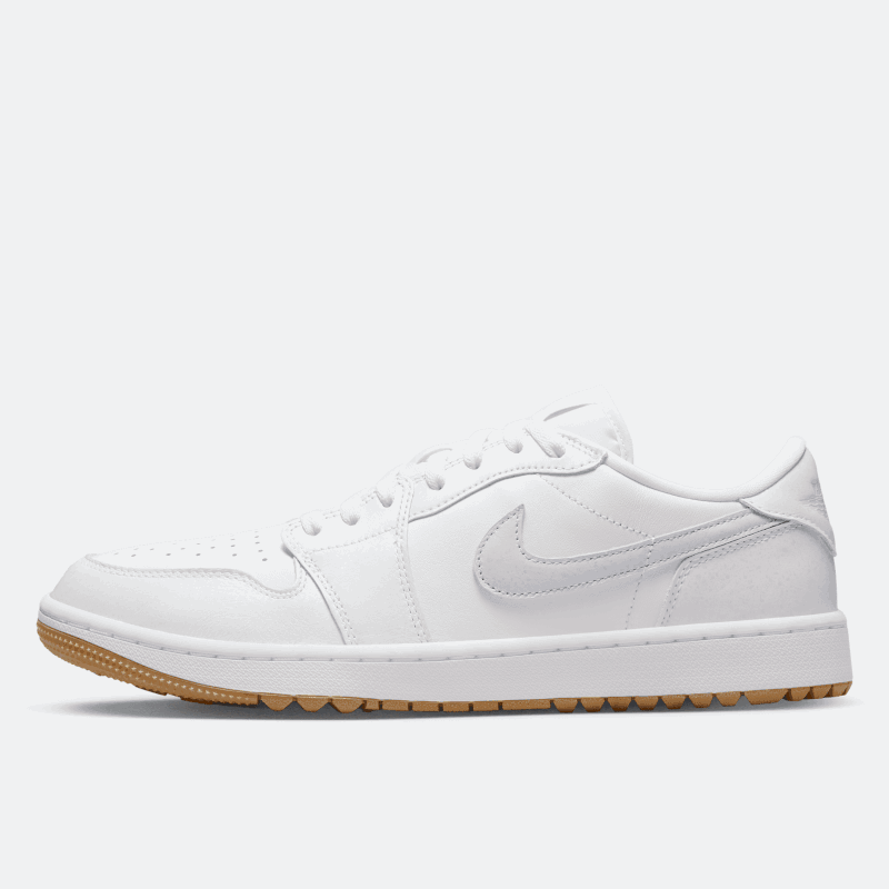 NIKE エアジョーダン１LOW G □ “White Gum”【GO/LOOK!会員限定販売】