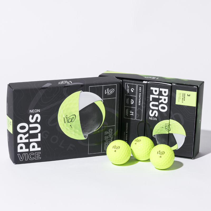 VICE GOLF ゴルフボール PRO PLUS / Neon Lime