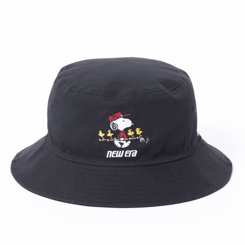 NEWERA バケット01 PEANUTS ピーナッツ ブラック