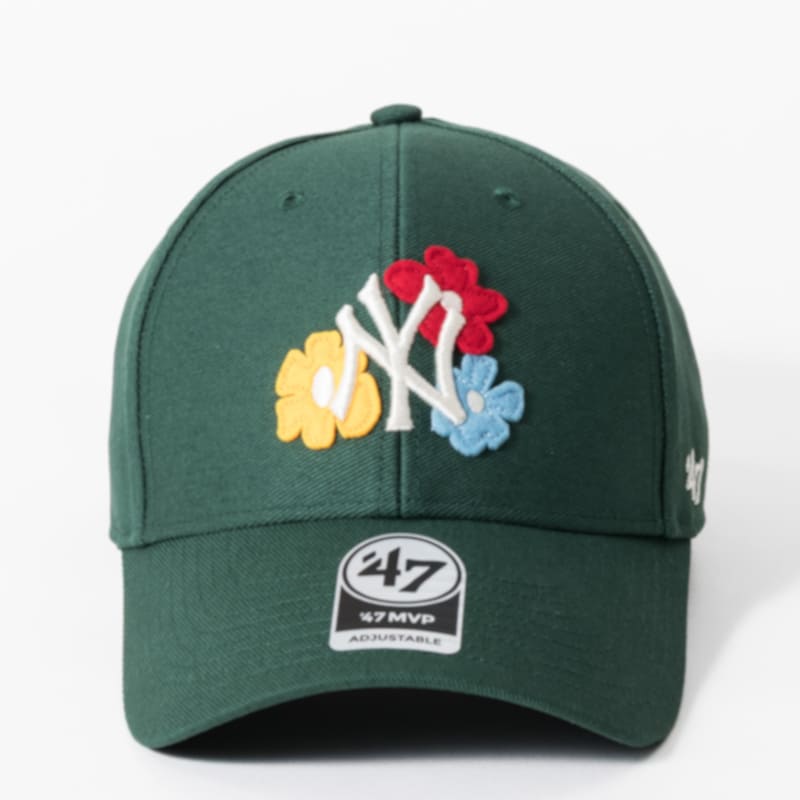 '47 クリーンナップ ニューヨーク・ヤンキース MVP FLORA フラワー / ダークグリーン