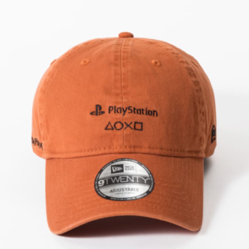 NEWERA 9TWENTY PlayStation ロックアップ  / ラストオレンジ