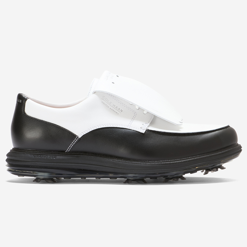 COLE HAAN × UNITED ARROWS TOUR APRON TOE GOLF □ WHITE/BLACK