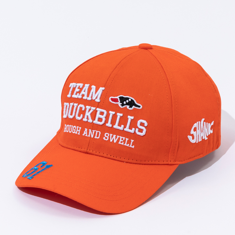 GO/LOOK!（ゴルック） / rough & swell TEAM DUCKBILLS CAP オレンジ