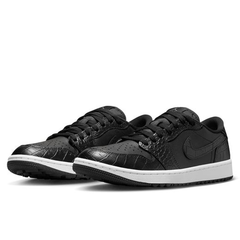 Nike Air Jordan 1 Low G-Black Crocodile-