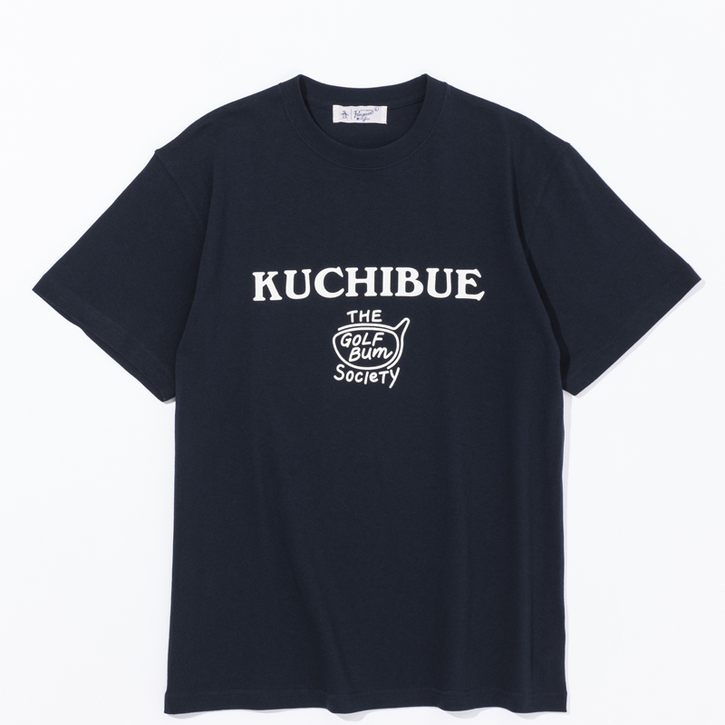 【GO/LOOK!限定】 Kuchibue Golf Gentleman × Munsingwear プリントTシャツ ネイビー