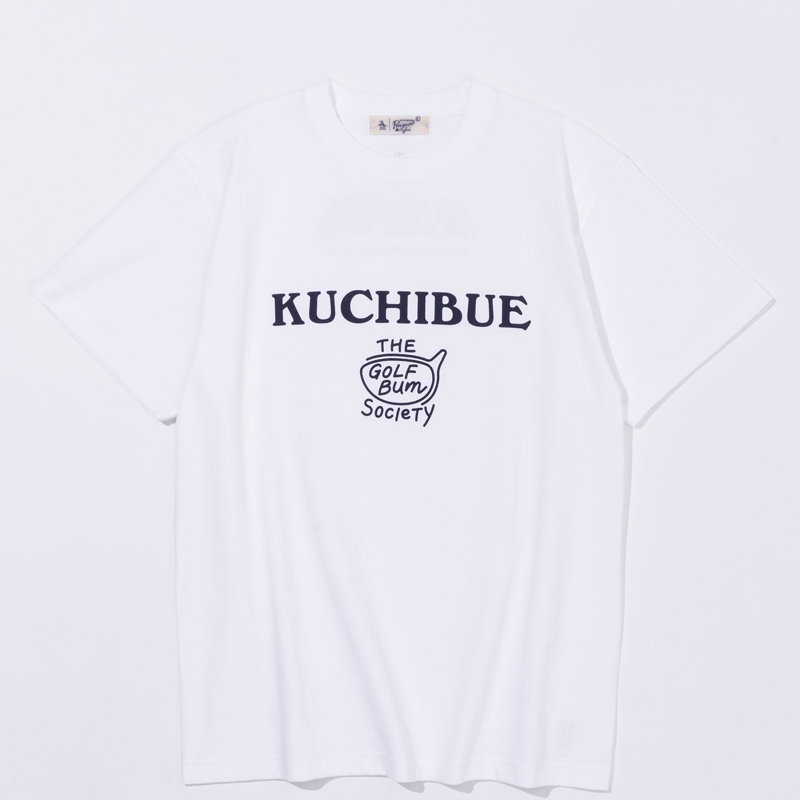【GO/LOOK!限定】 Kuchibue Golf Gentleman × Munsingwear プリントTシャツ ホワイト