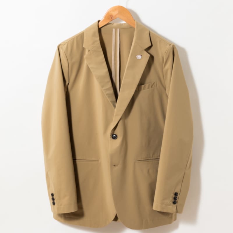 O.T.F× Kuchibue Golf Gentleman the “HUT” edition SINGLE TAILORED JACKET カーキ【GO/LOOK!限定販売】