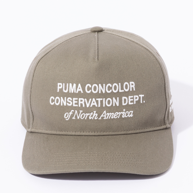 PUMA x Gumtree Golf & Nature Club 5パネルキャップ カーキ