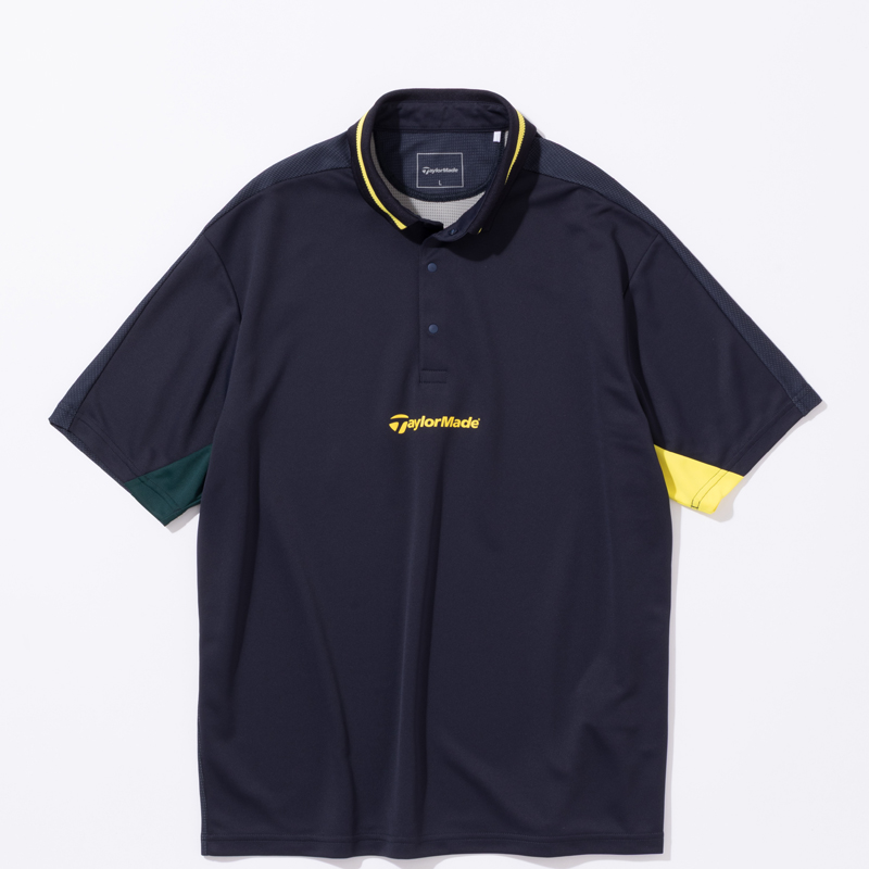 TaylorMade×UNITED ARROWS テクニカル半袖ポロシャツ / ネイビー