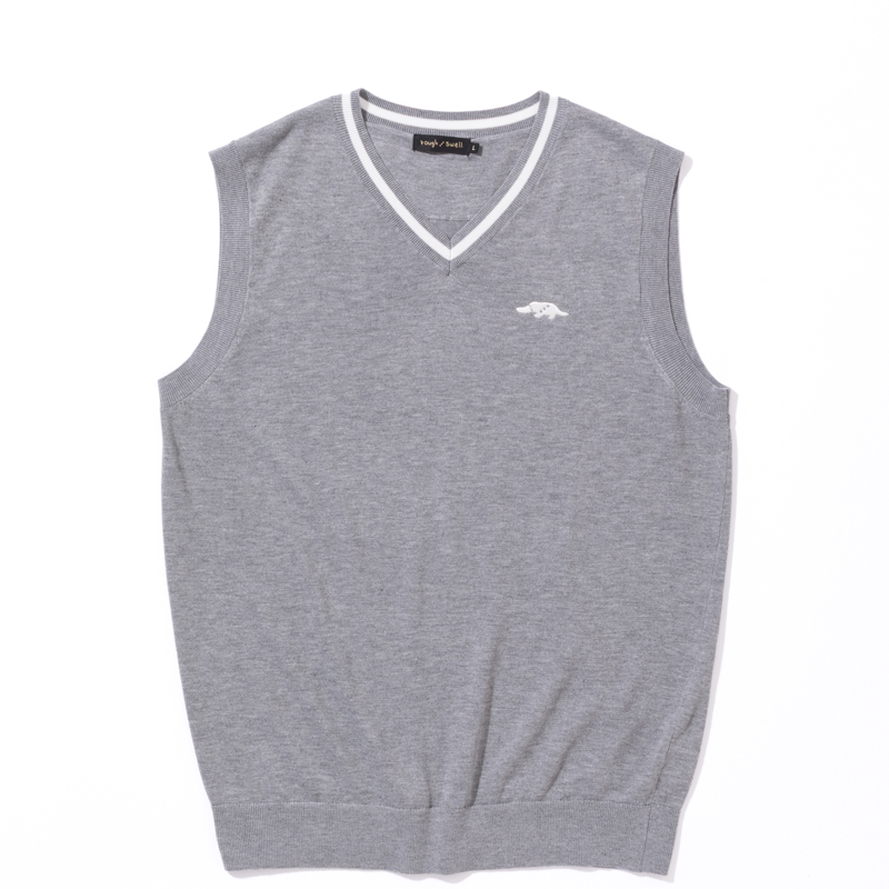 rough & swell BERKELEY VEST / GRAY バークレーベスト