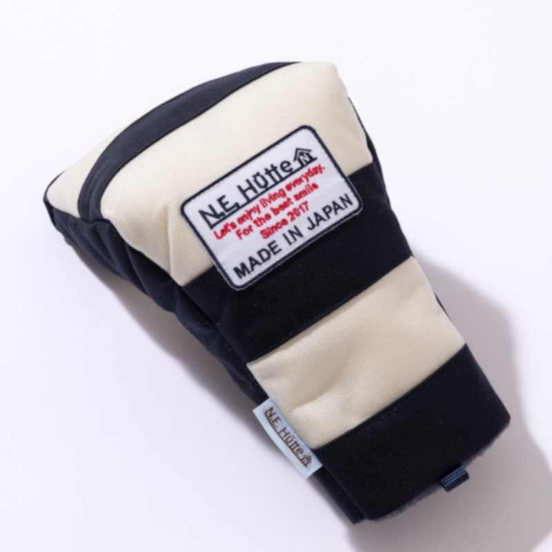 N.E.Hutte ネオマレット型パターカバー ブーツタイプ / ネイビー×ホワイト