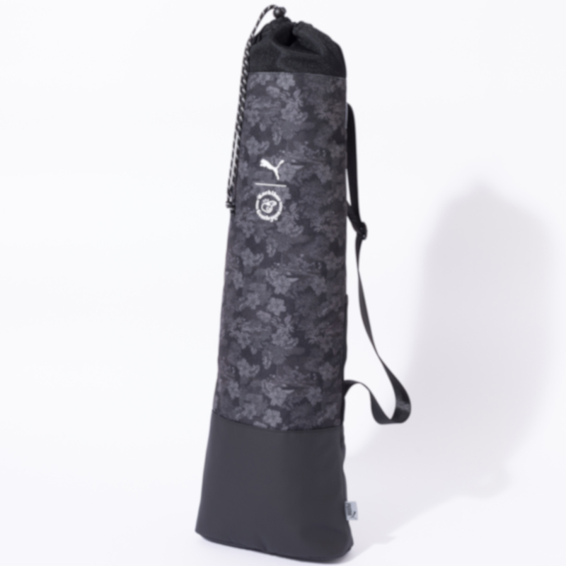PUMA×Kuchibue Golf Gentleman 練習場用クラブキャリーケース 柄ブラック【GO/LOOK!限定販売】□