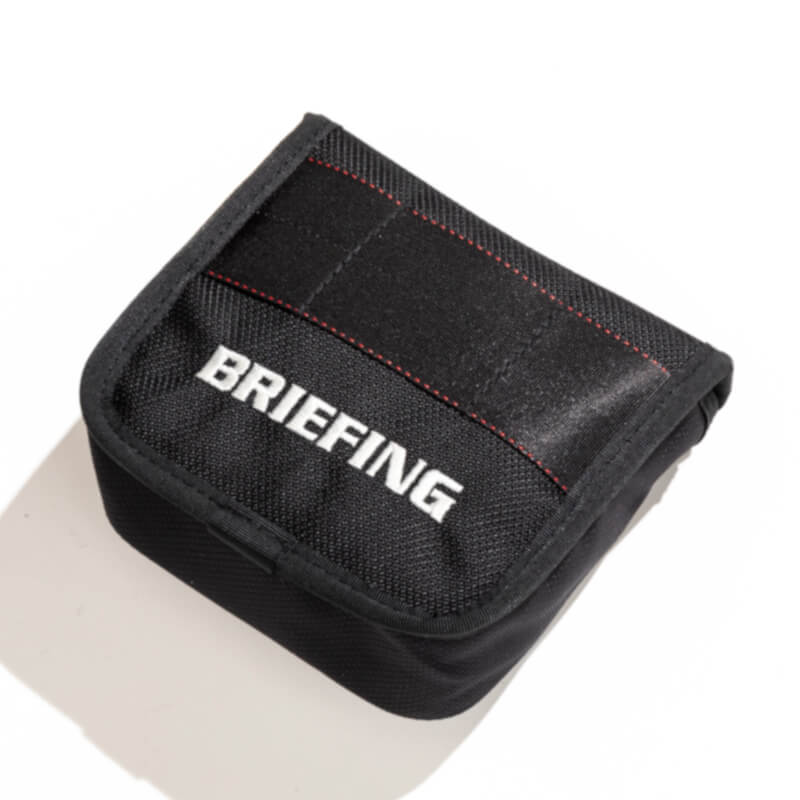 【GO/LOOK!限定販売】ギア猿×BRIEFING パターカバー マレット/サイドシャフト用 QP ブラック ■6月下旬以降お届け予定■