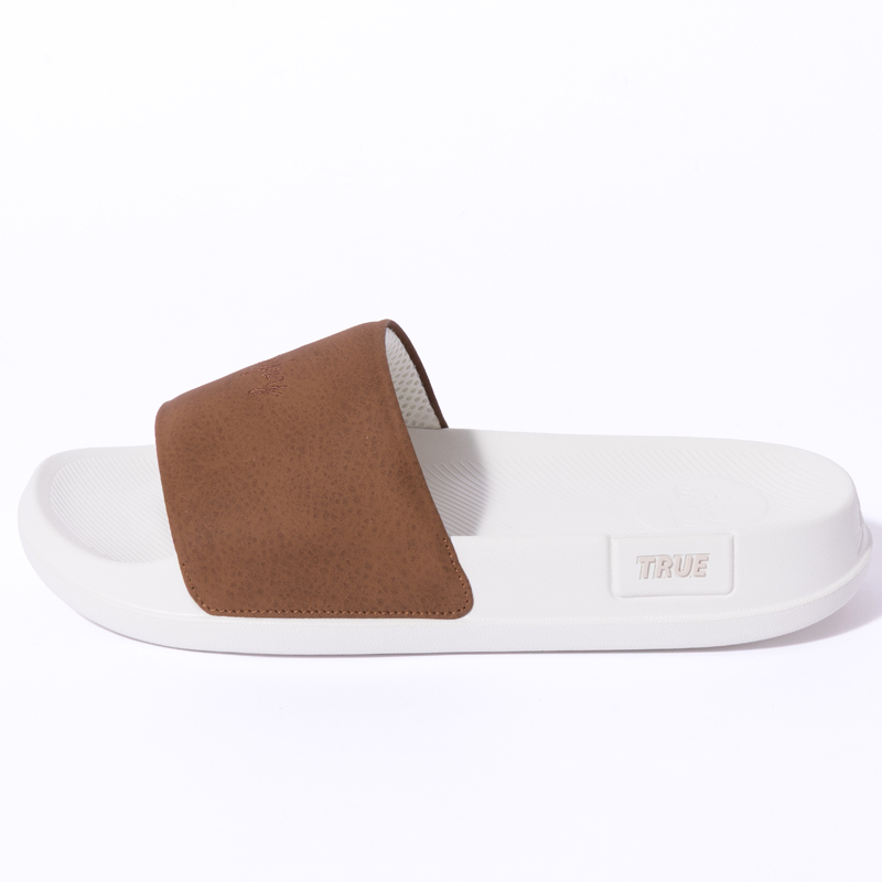 TRUE linkswear Vacay Slide サンダル キャメル