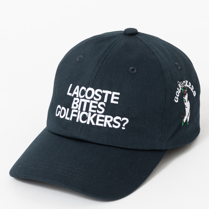 LACOSTE x Golfickers Cap ネイビー