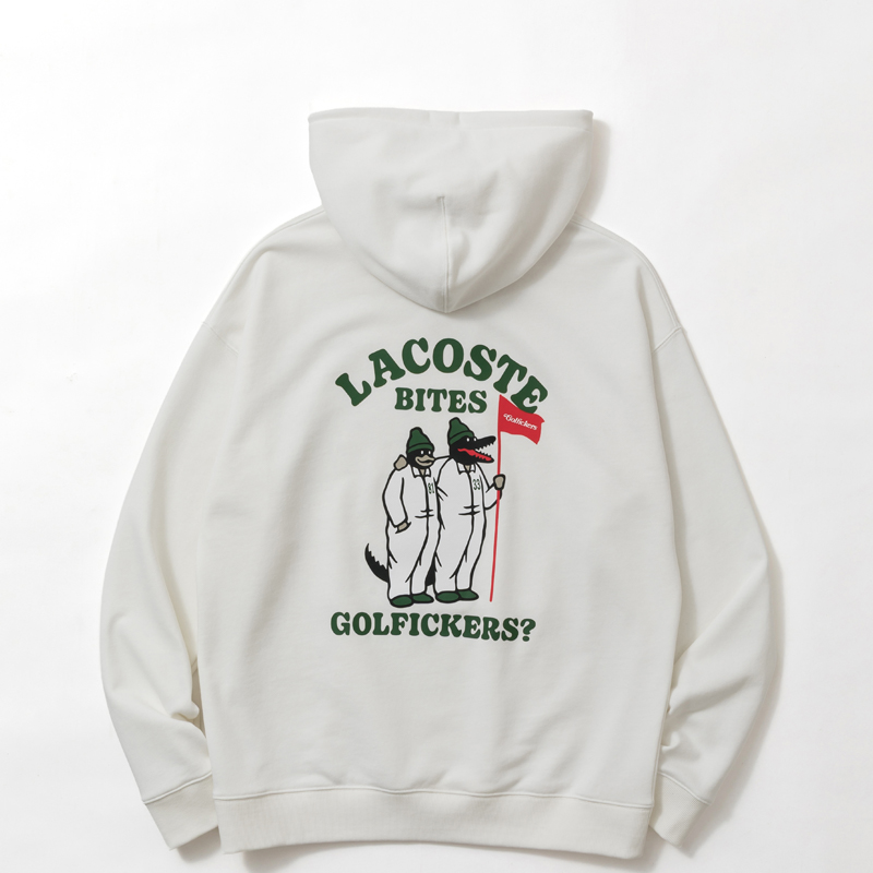 LACOSTE x Golfickers Hoodie ホワイト
