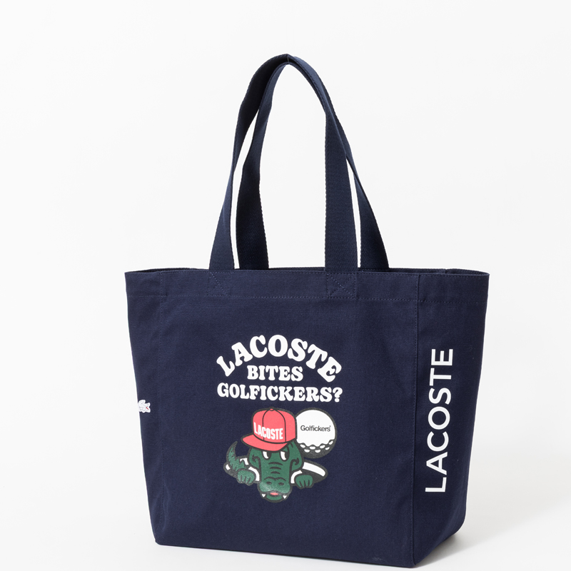 LACOSTE x Golfickers Tote Bag ネイビー