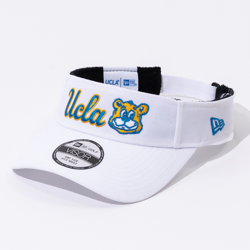 GO/LOOK!（ゴルック） / NEWERA サンバイザー UCLA スクリプトロゴ JOE