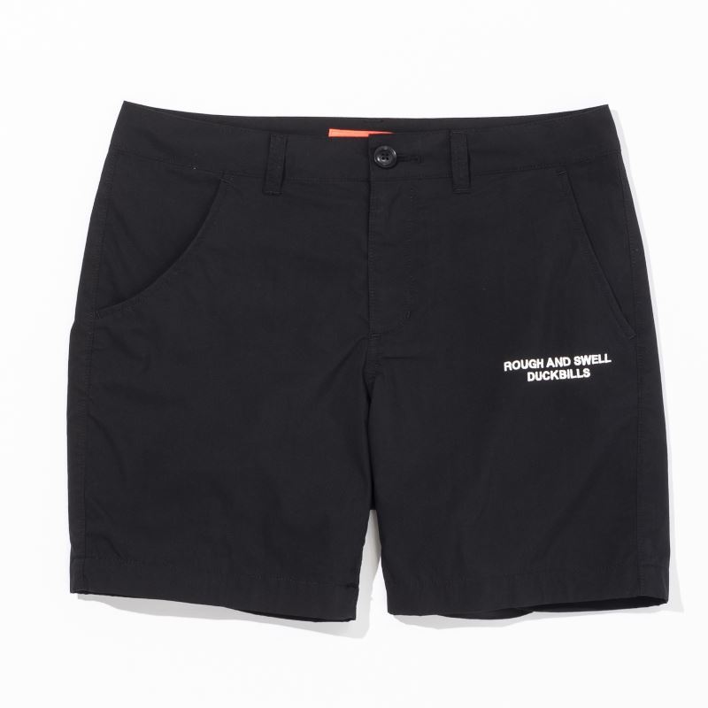 【for WOMEN】rough & swell CHIC SICK TOUR SHORTS ブラック