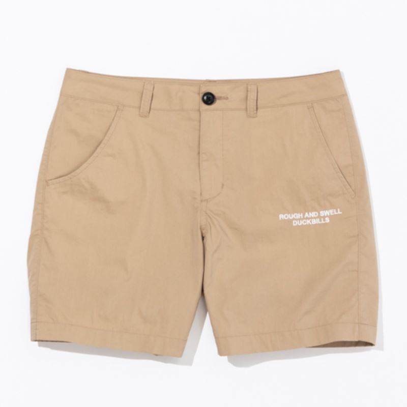 【for WOMEN】rough & swell CHIC SICK TOUR SHORTS ベージュ