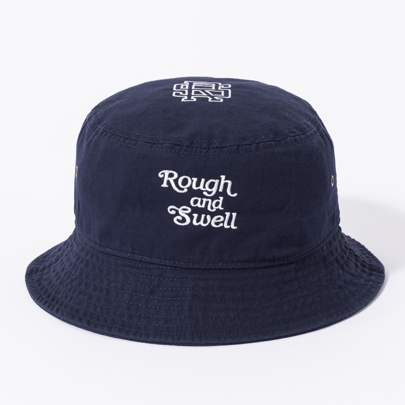 rough & swell ROYAL LOGO HAT ネイビー