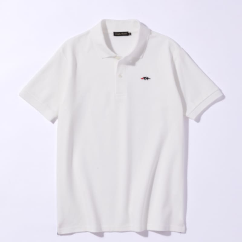 rough & swell STANDARD POLO ホワイト