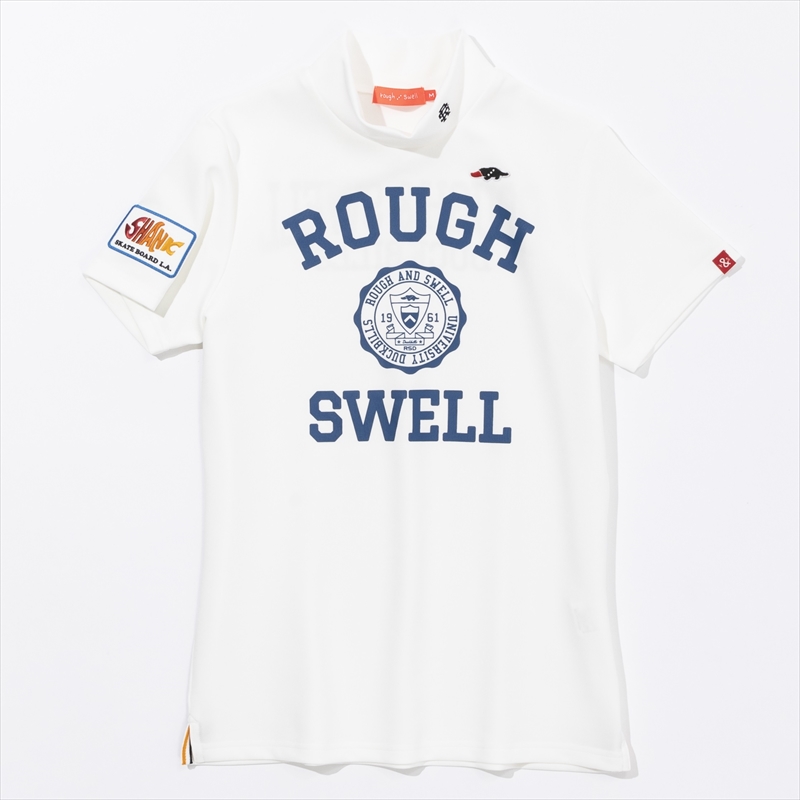 【for WOMEN】rough & swell HARVARD MOCK W. ホワイト