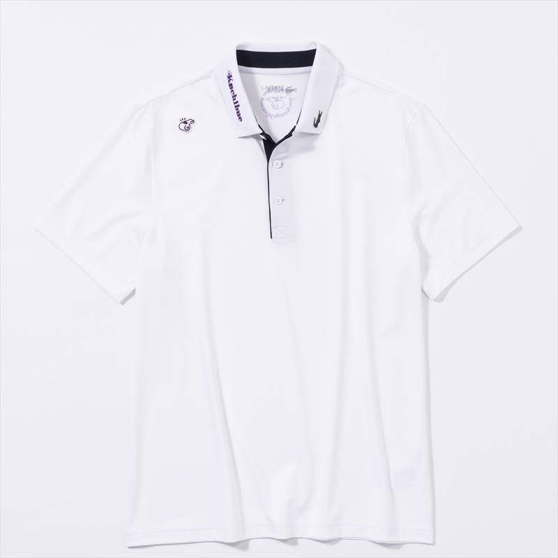 【GO/LOOK限定販売】LACOSTE × Kuchibue Golf Gemtleman カスタムポロシャツ ホワイト