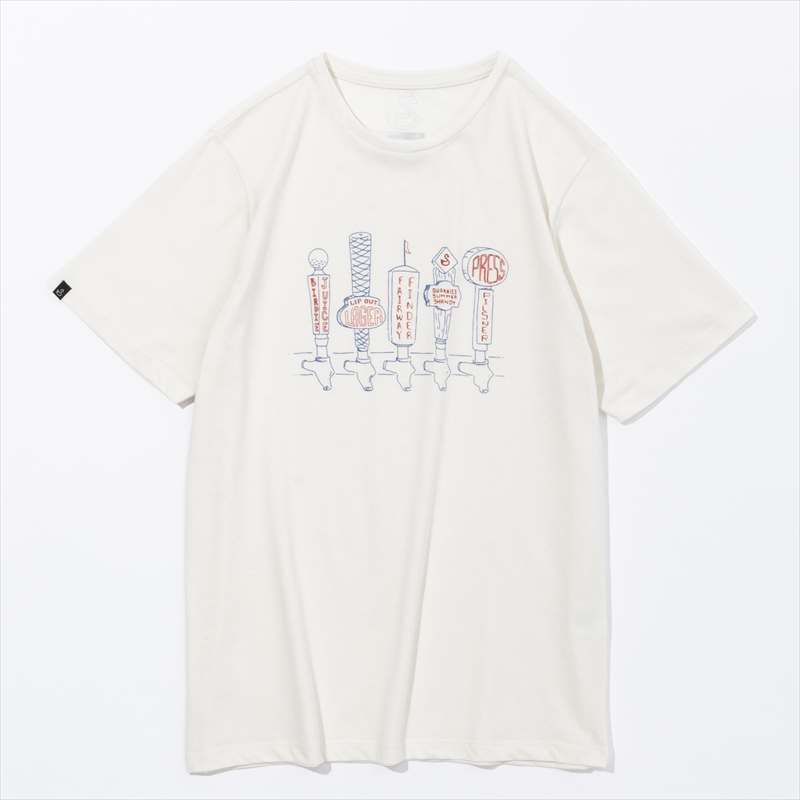 Swannies Taps T-Shirt ヴィンテージホワイト