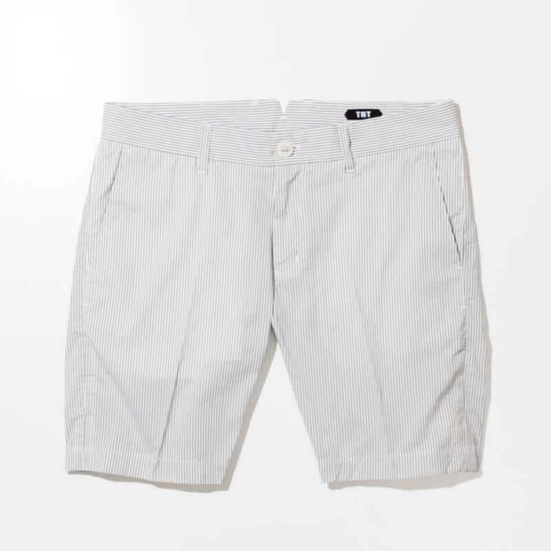 Go Look ゴルック Tmt Classic シアサッカー ショートパンツ グレー