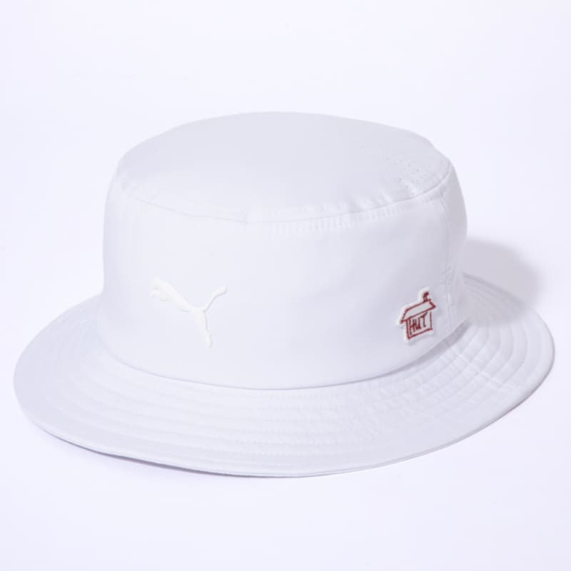 PUMA×Kuchibue Golf Gentleman the “HUT” edition アジャストハット ホワイト【GO/LOOK!限定販売】