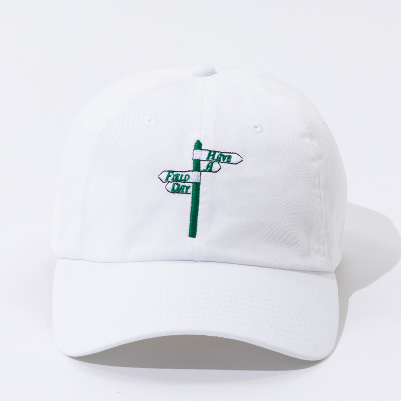 FIELD DAY 【H/A/F/D】Directional Dad Hat ホワイト