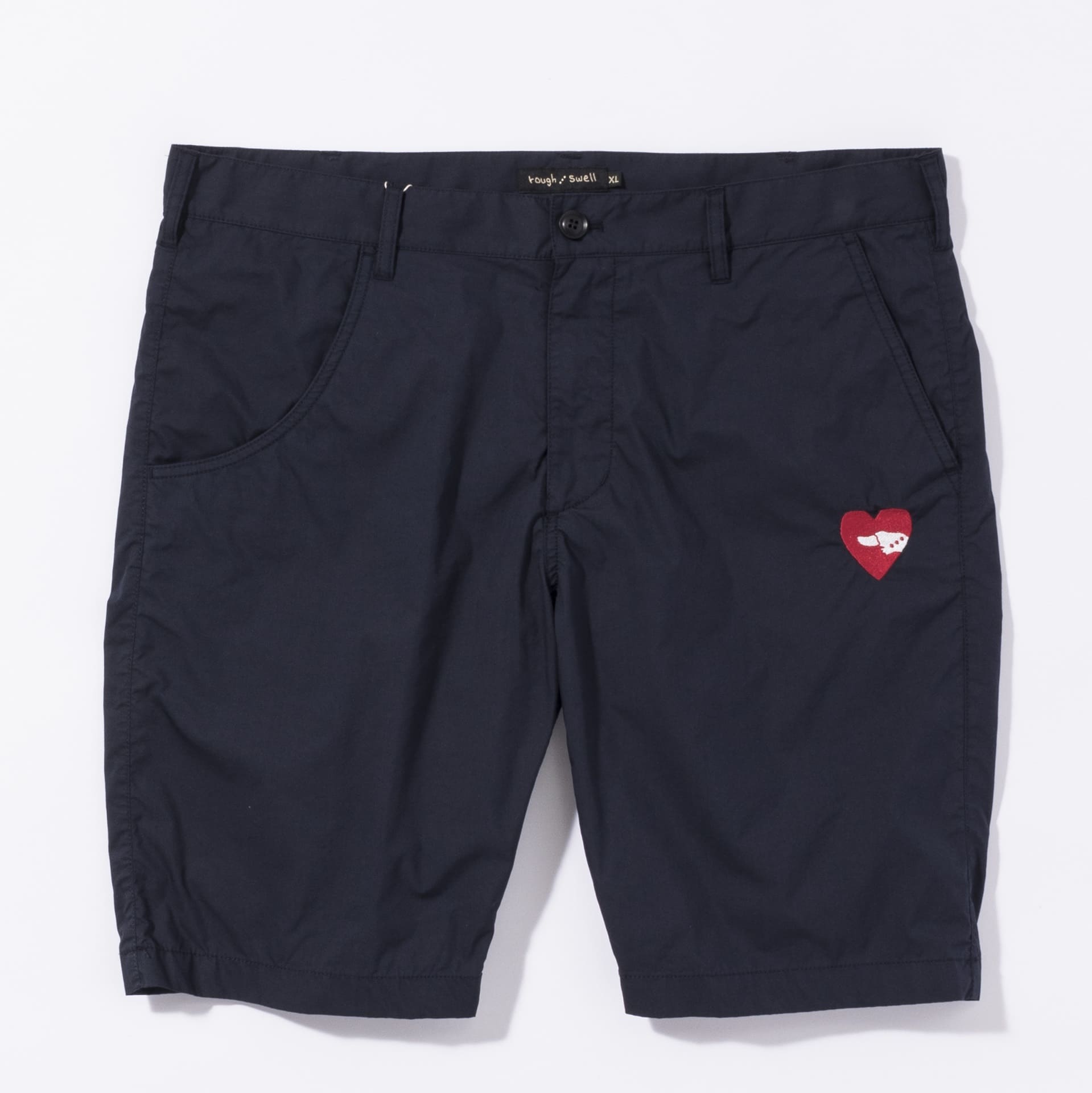 rough & swell DON'T CRY SHORTS ネイビー