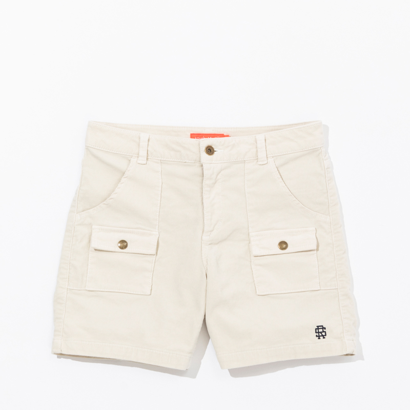 【for WOMEN】rough & swell NILE SHORTS ホワイト