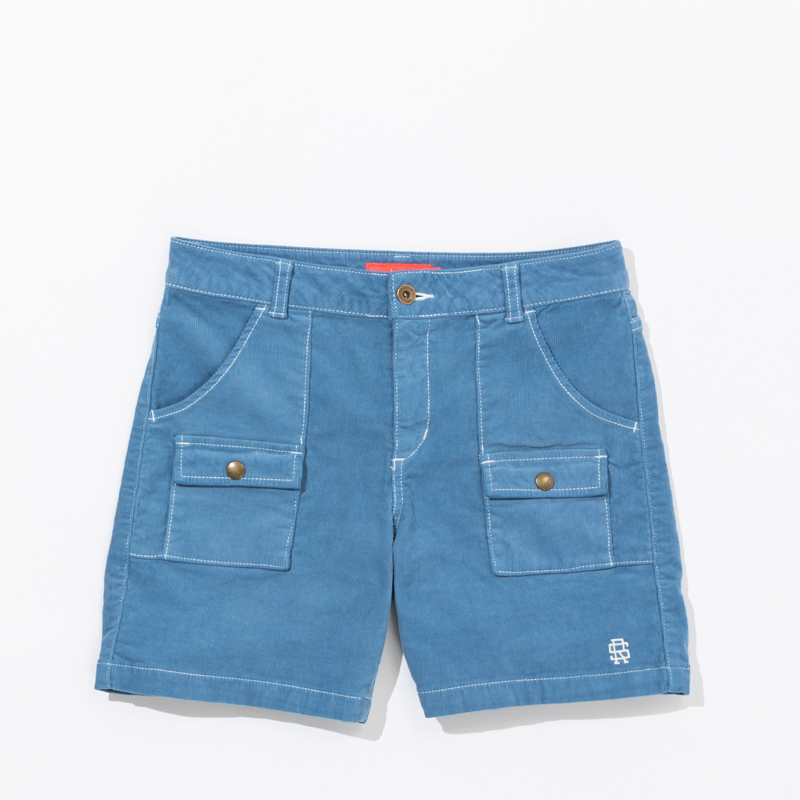 【for WOMEN】rough & swell NILE SHORTS ブルー