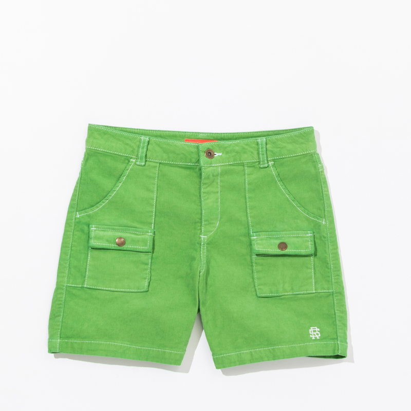 【for WOMEN】rough & swell NILE SHORTS グリーン