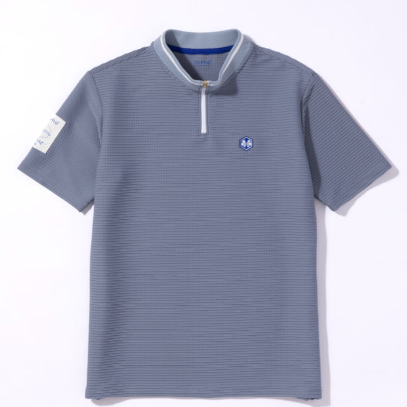 tovho ピンジャガードZIPシャツ グレー