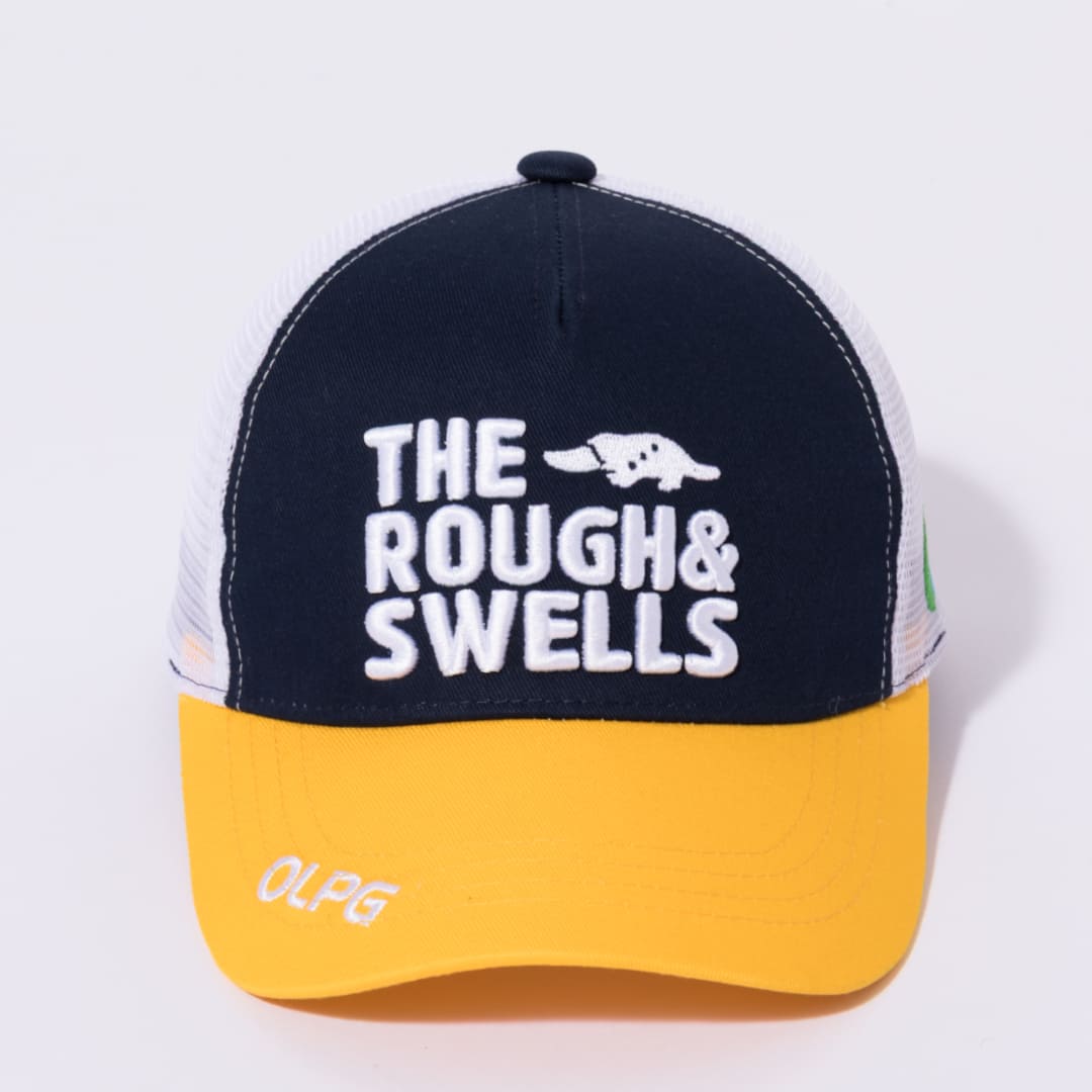 rough & swell TRACKER CAP ネイビー