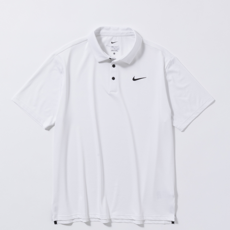 NIKE Dri-FIT TOUR SOLID ゴルフポロ ホワイト