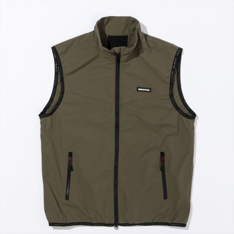 GO/LOOK!（ゴルック） / BRIEFING MENS WIND VEST オリーブ