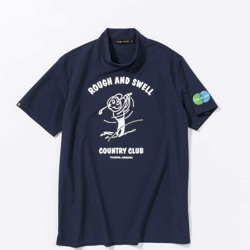rough & swell　COUNTRY CLUB MOCK ネイビー