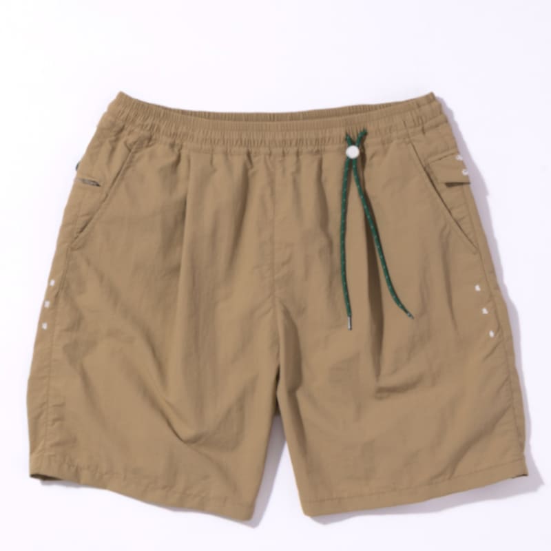 迷迭香×Kuchibue Golf Gentleman NYLON HARVEST SHORTS / ナイロンハーベストショーツ □ ベージュ【GO/LOOK!限定販売】