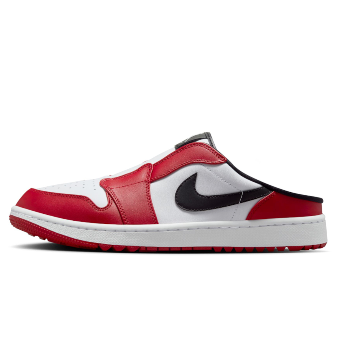 NIKE エアジョーダンミュール □ レッド×ホワイト