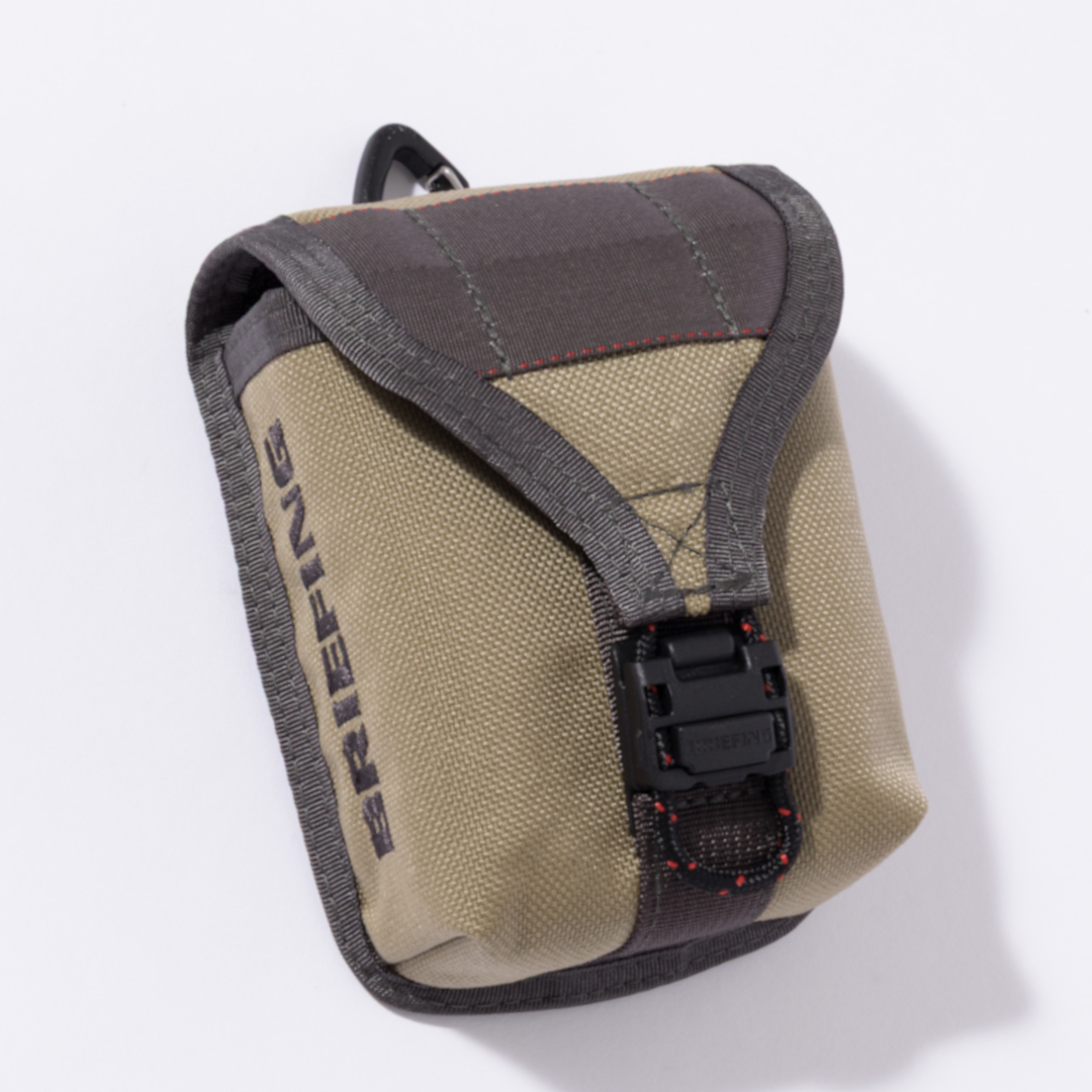 BRIEFING SCOPE BOX POUCH / TAN