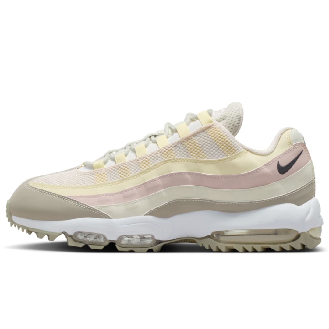 【小さいサイズ】NIKE エアマックス 95 G □ ベージュ×ピンク