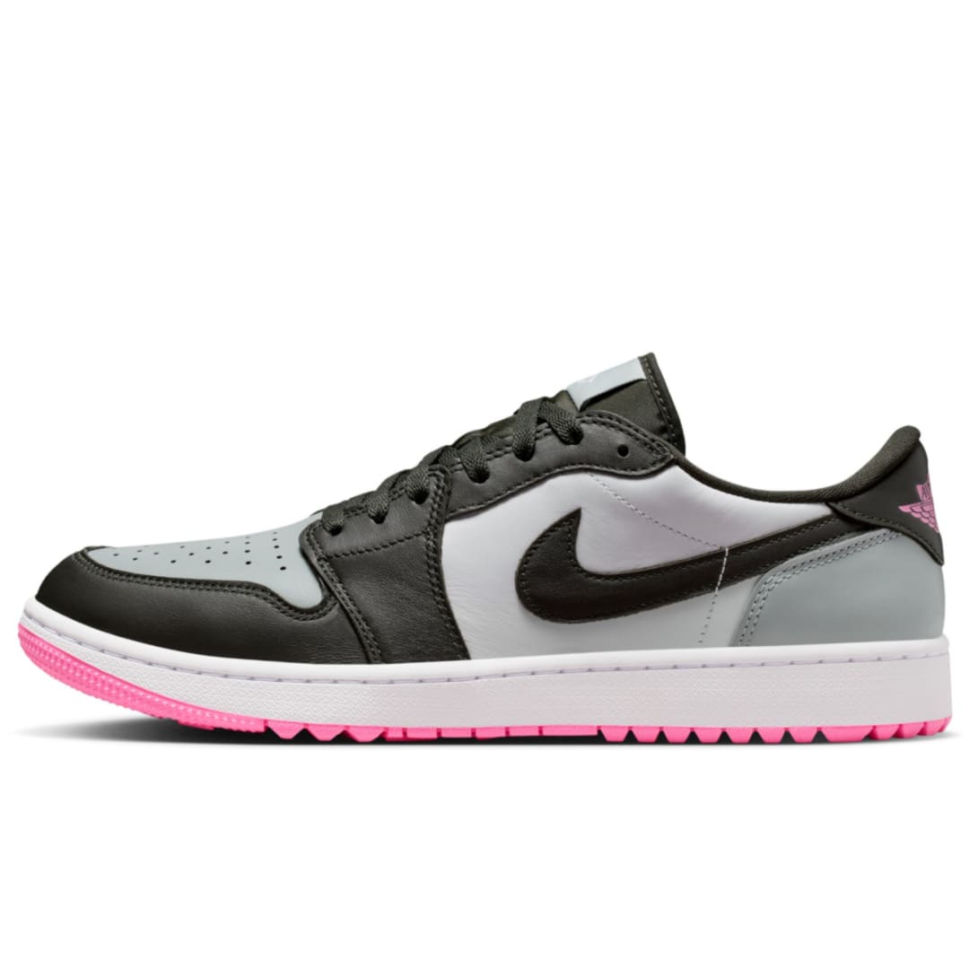 NIKE エアジョーダン 1 LOW G  □ グレー/ピンク