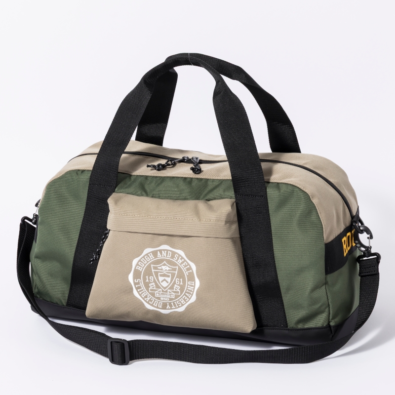 rough & swell COLLEGE BOSTON BAG □ オリーブ