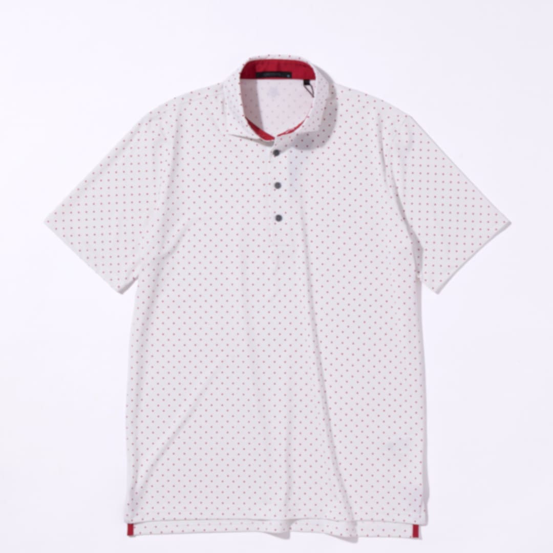 GREYSON ICON POLO / VARSITY RED/ARCTIC