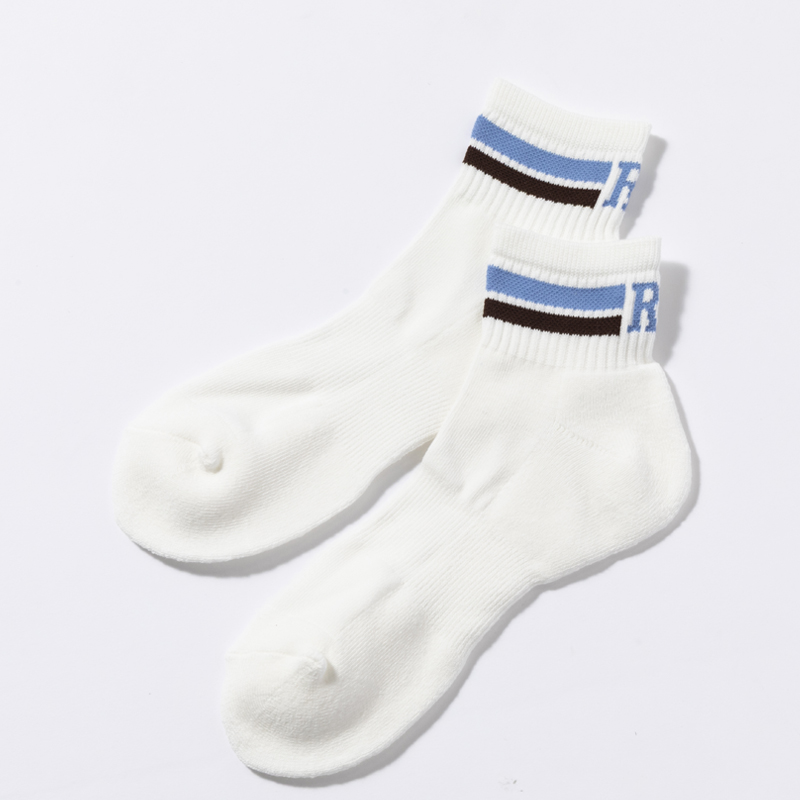 rough & swell PICNIC SOCKS ブルー