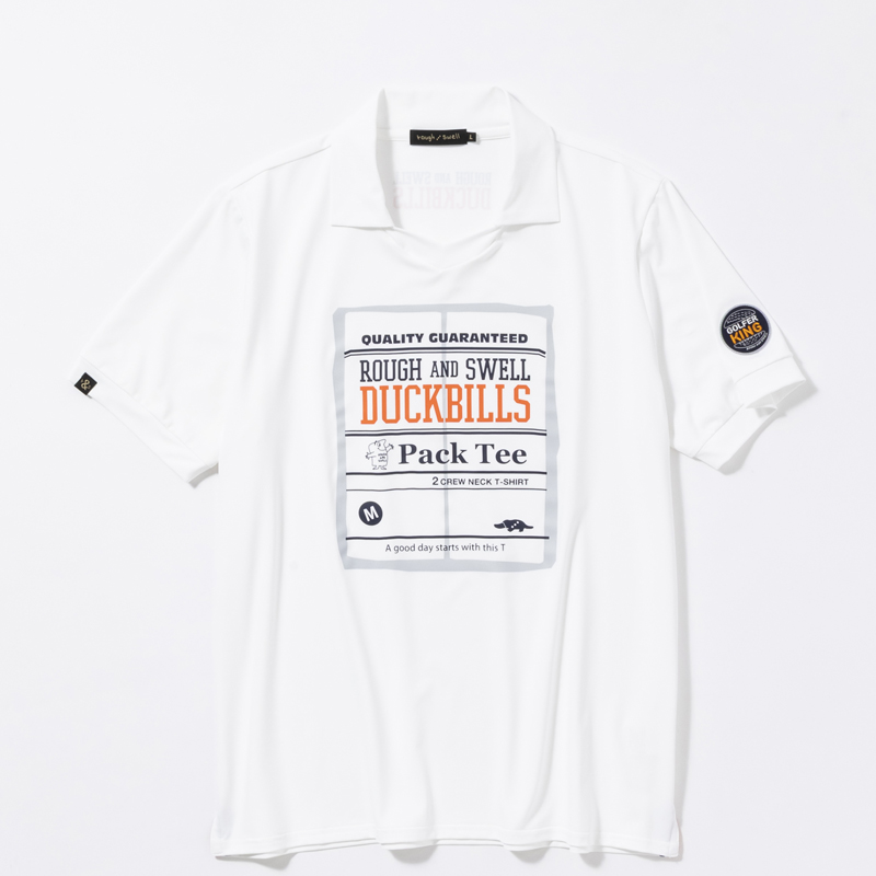 rough & swell PACK TEE SKIPPER ホワイト